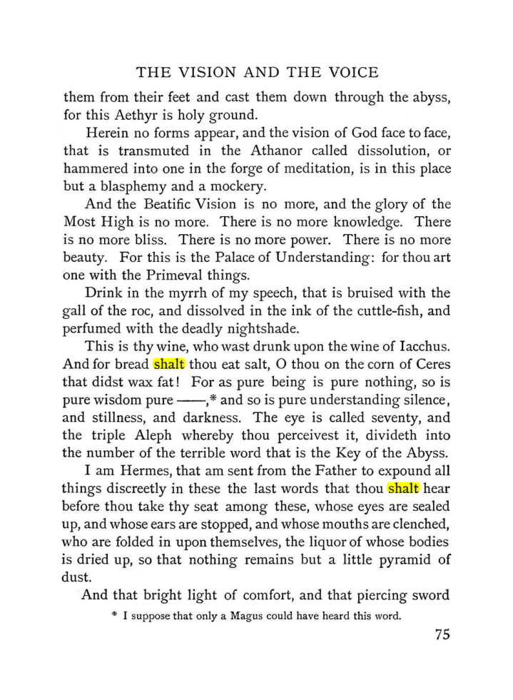 Original scan of The Vision and the Voice, PDF page 77
