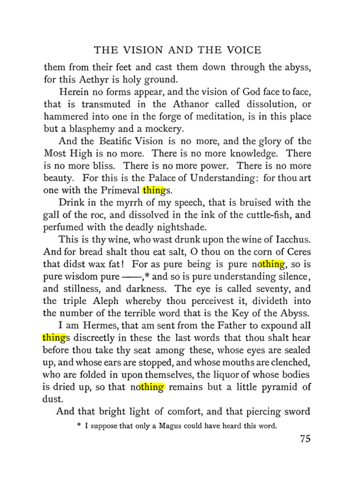Original scan of The Vision and the Voice, PDF page 77