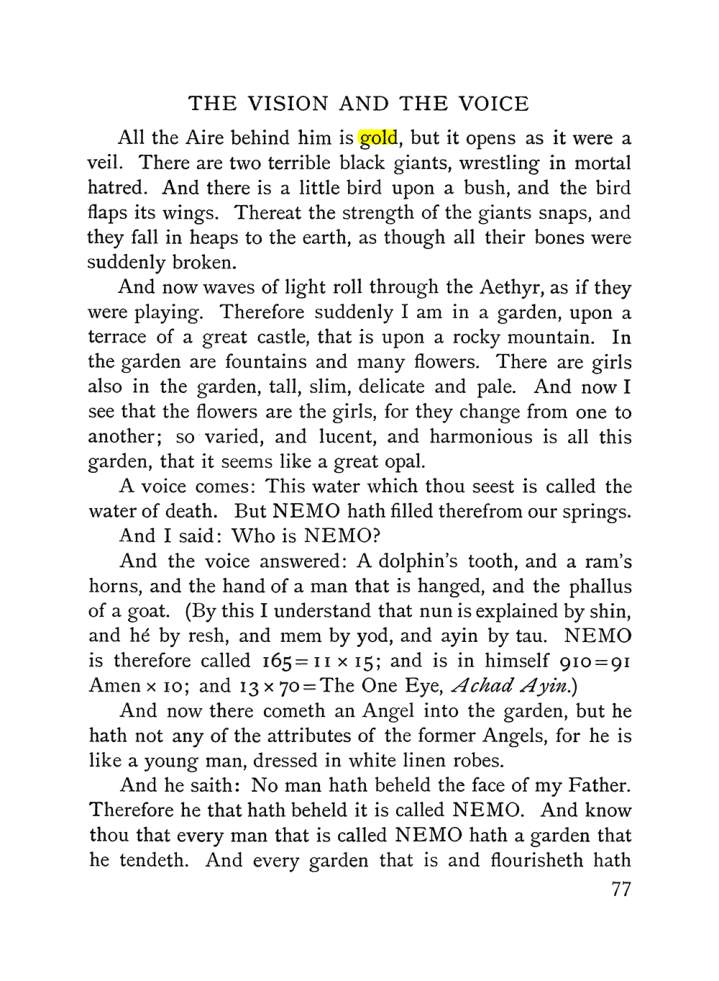 Original scan of The Vision and the Voice, PDF page 79