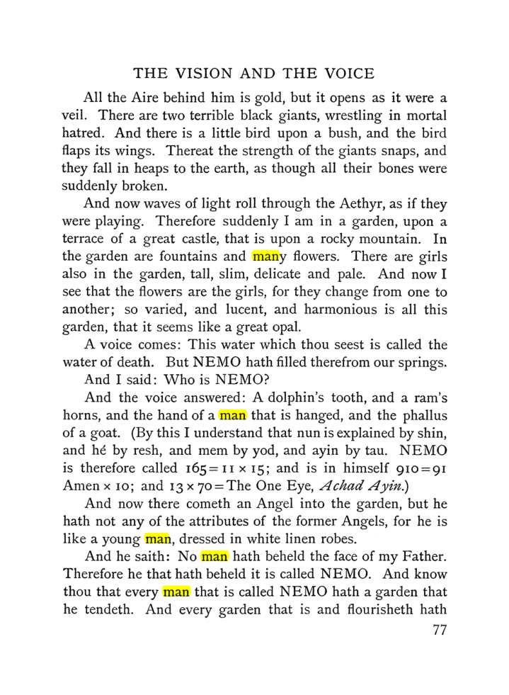 Original scan of The Vision and the Voice, PDF page 79