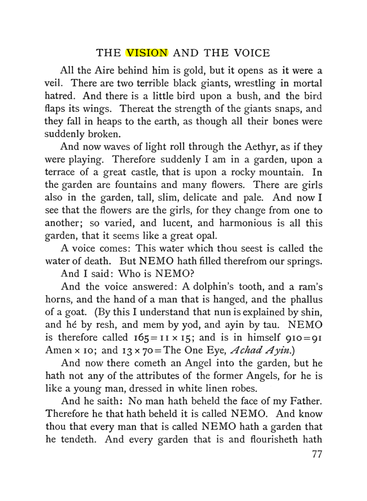 Original scan of The Vision and the Voice, PDF page 79