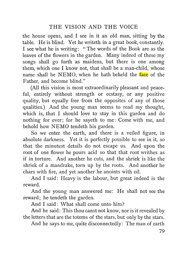 Original scan of The Vision and the Voice, PDF page 81