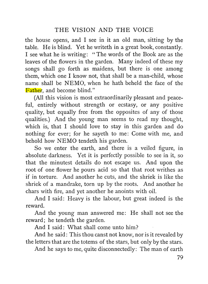 Original scan of The Vision and the Voice, PDF page 81
