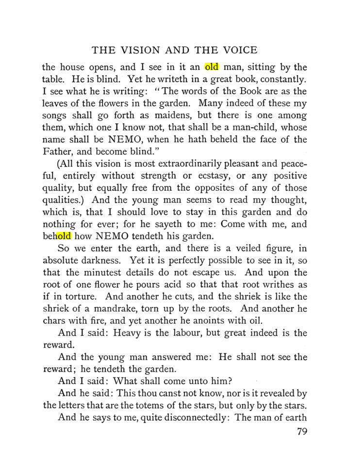 Original scan of The Vision and the Voice, PDF page 81
