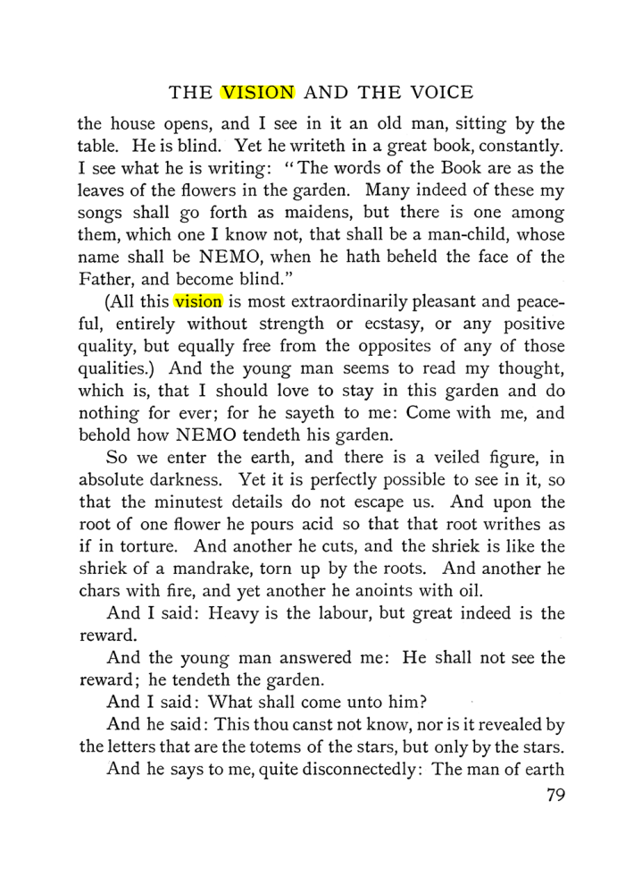 Original scan of The Vision and the Voice, PDF page 81