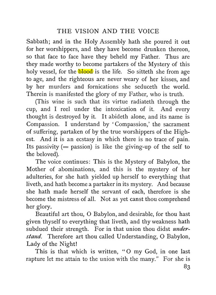 Original scan of The Vision and the Voice, PDF page 85