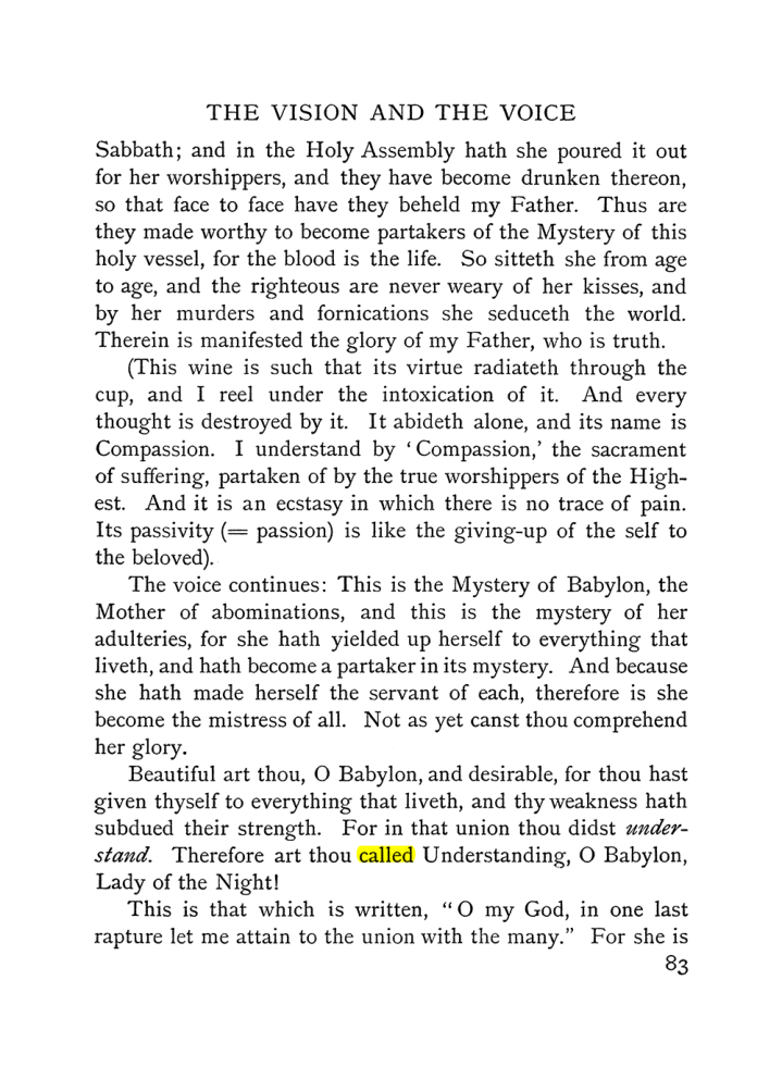 Original scan of The Vision and the Voice, PDF page 85