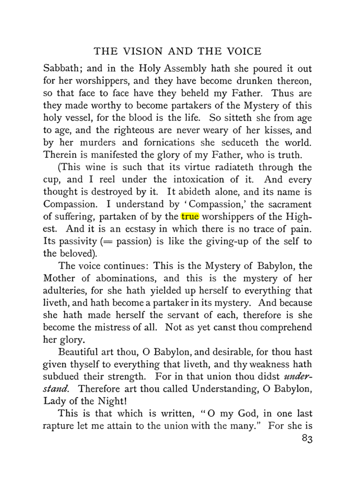 Original scan of The Vision and the Voice, PDF page 85