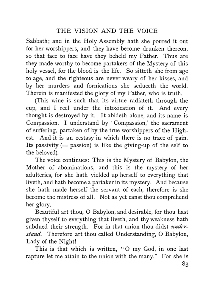 Original scan of The Vision and the Voice, PDF page 85