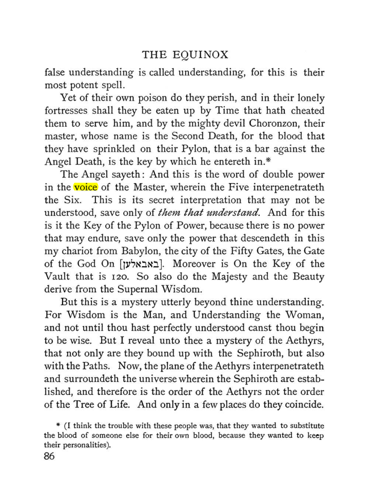 Original scan of The Vision and the Voice, PDF page 88