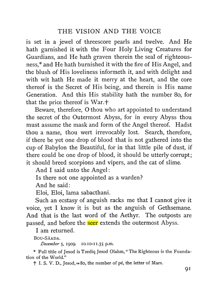 Original scan of The Vision and the Voice, PDF page 93