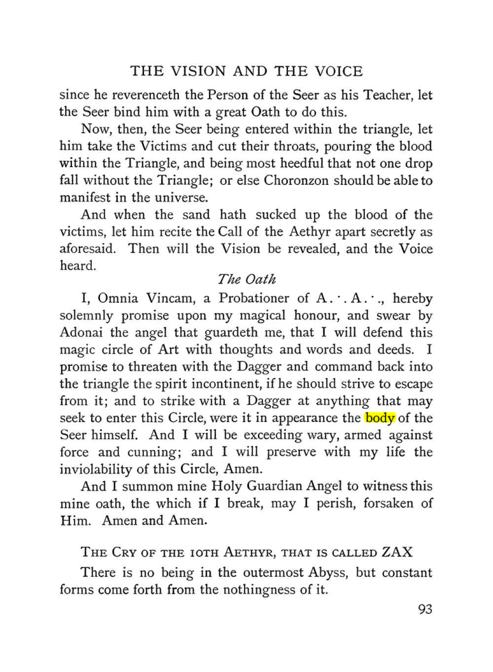 Original scan of The Vision and the Voice, PDF page 95