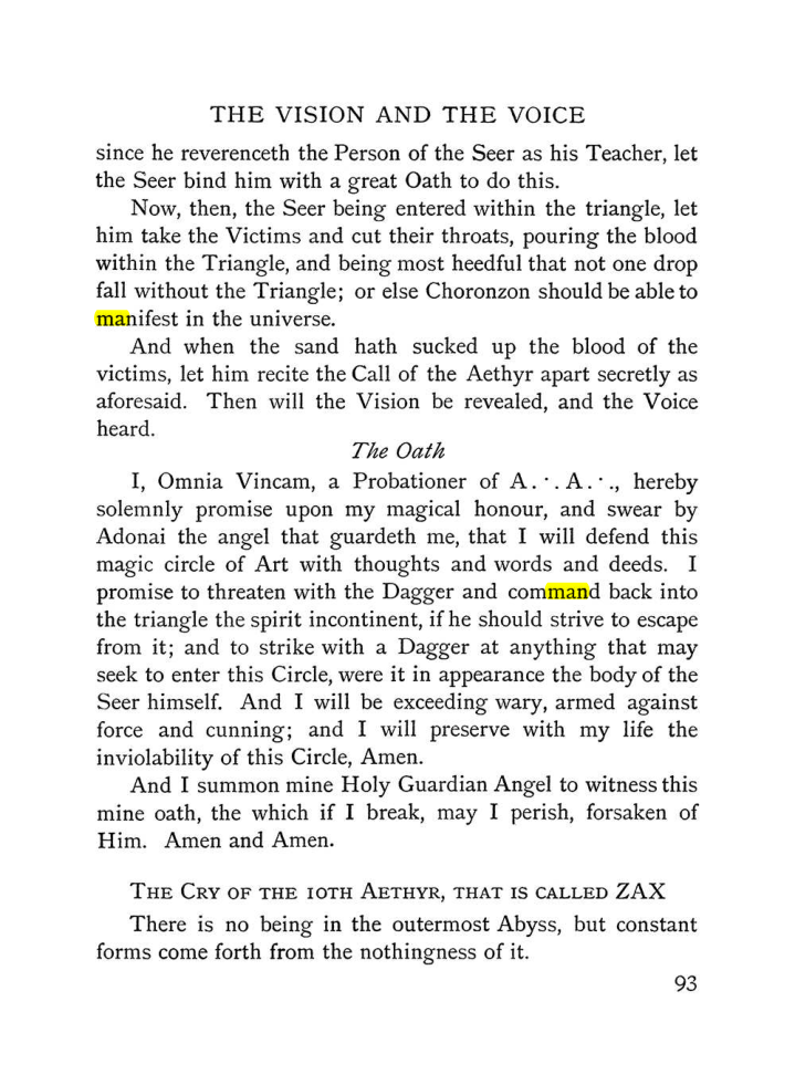 Original scan of The Vision and the Voice, PDF page 95