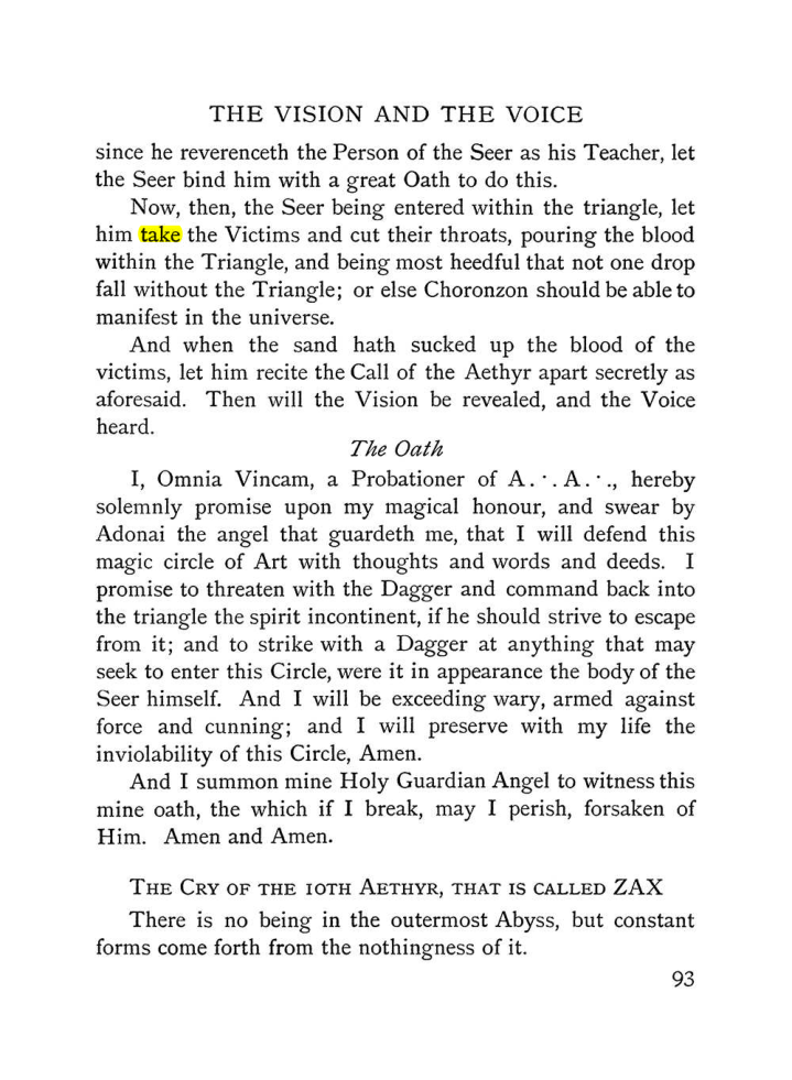 Original scan of The Vision and the Voice, PDF page 95