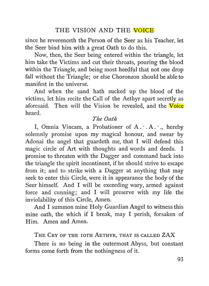Original scan of The Vision and the Voice, PDF page 95
