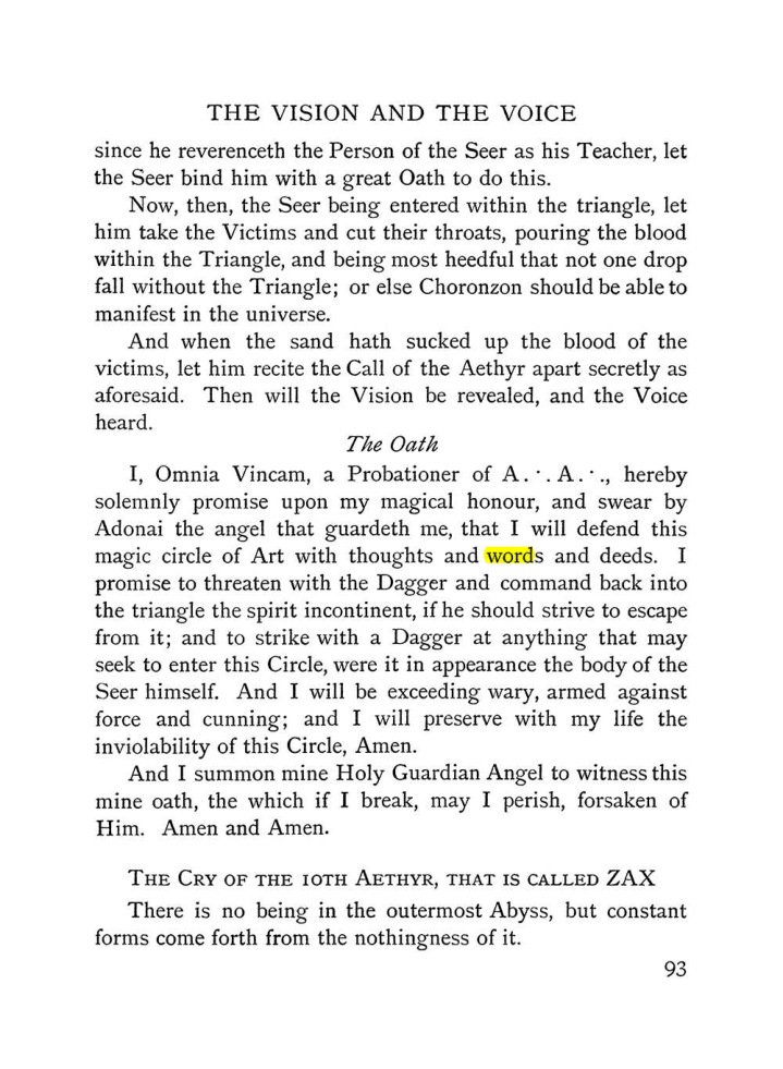 Original scan of The Vision and the Voice, PDF page 95