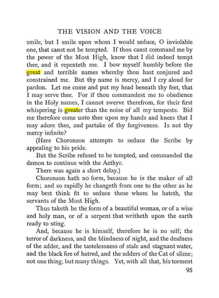 Original scan of The Vision and the Voice, PDF page 97