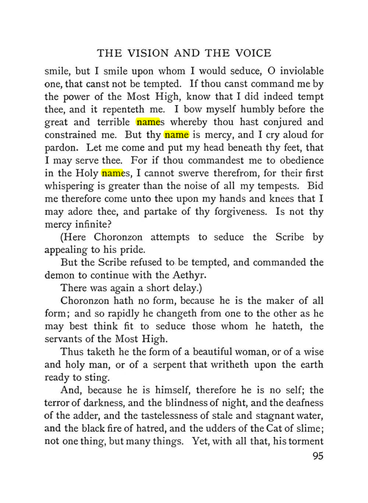 Original scan of The Vision and the Voice, PDF page 97