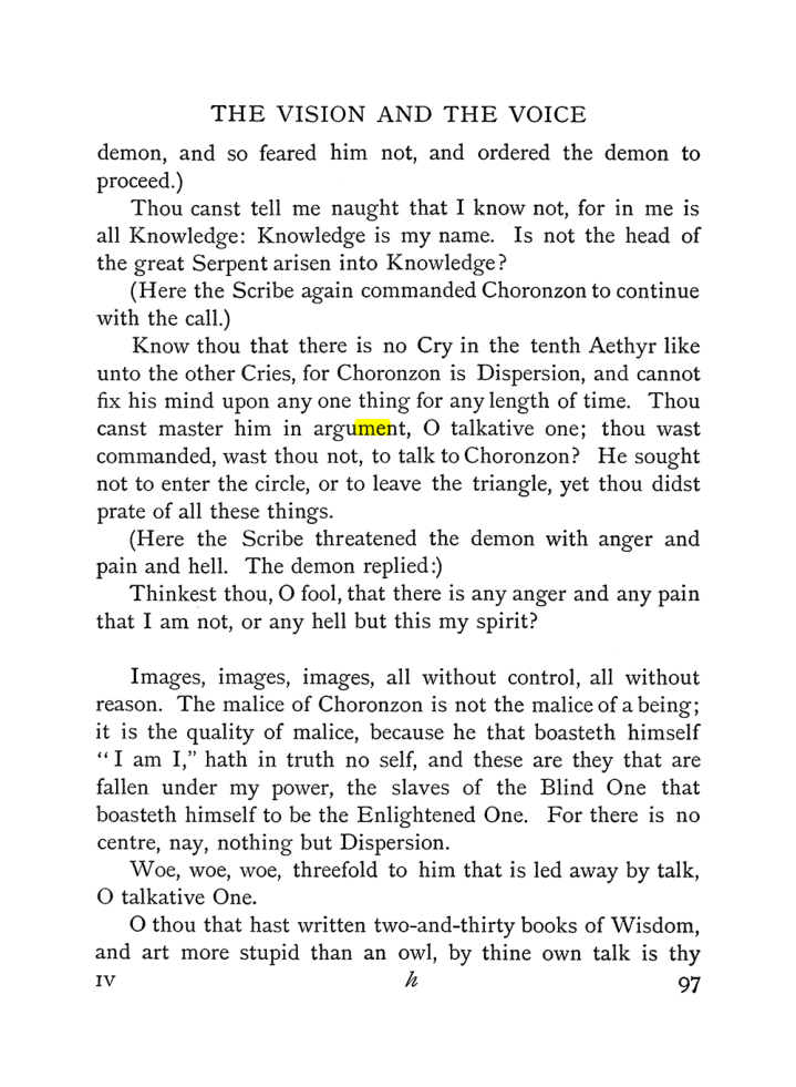 Original scan of The Vision and the Voice, PDF page 99