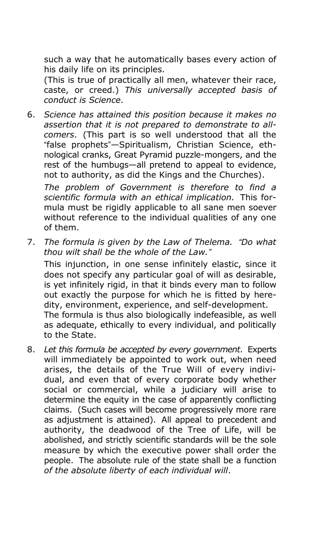 Original scan of Scientific Solution of the Problem of Government, PDF page 6