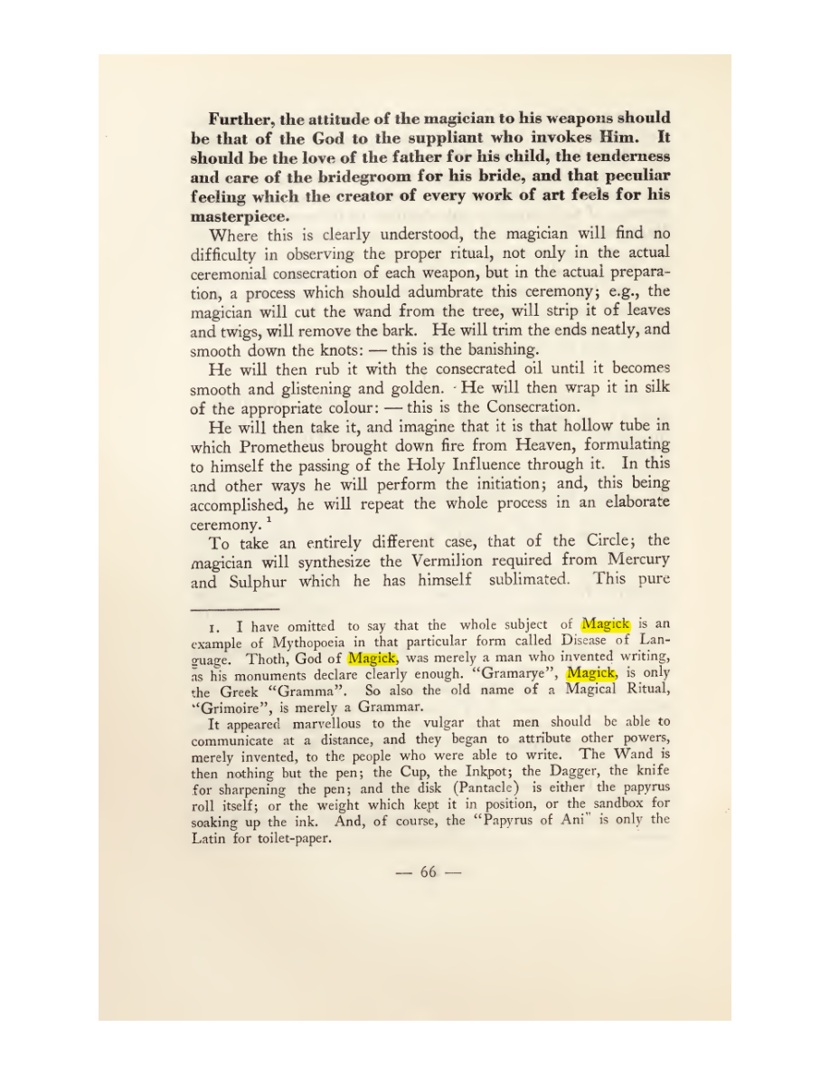 Original scan of Magick in Theory and Practice (Section 1), PDF page 102