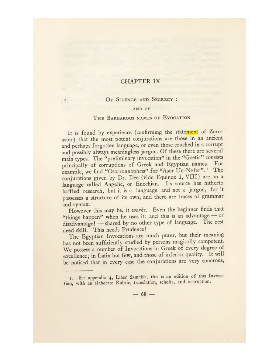 Original scan of Magick in Theory and Practice (Section 1), PDF page 104