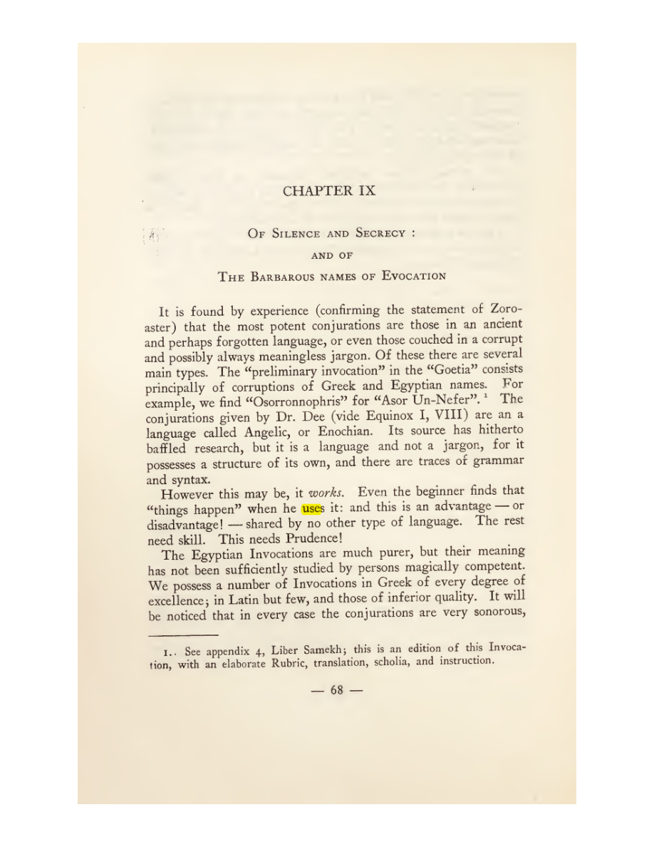 Original scan of Magick in Theory and Practice (Section 1), PDF page 104