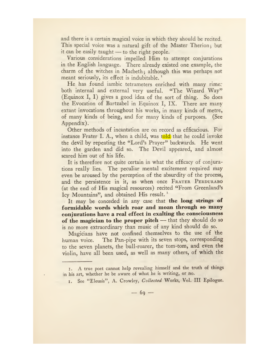 Original scan of Magick in Theory and Practice (Section 1), PDF page 105
