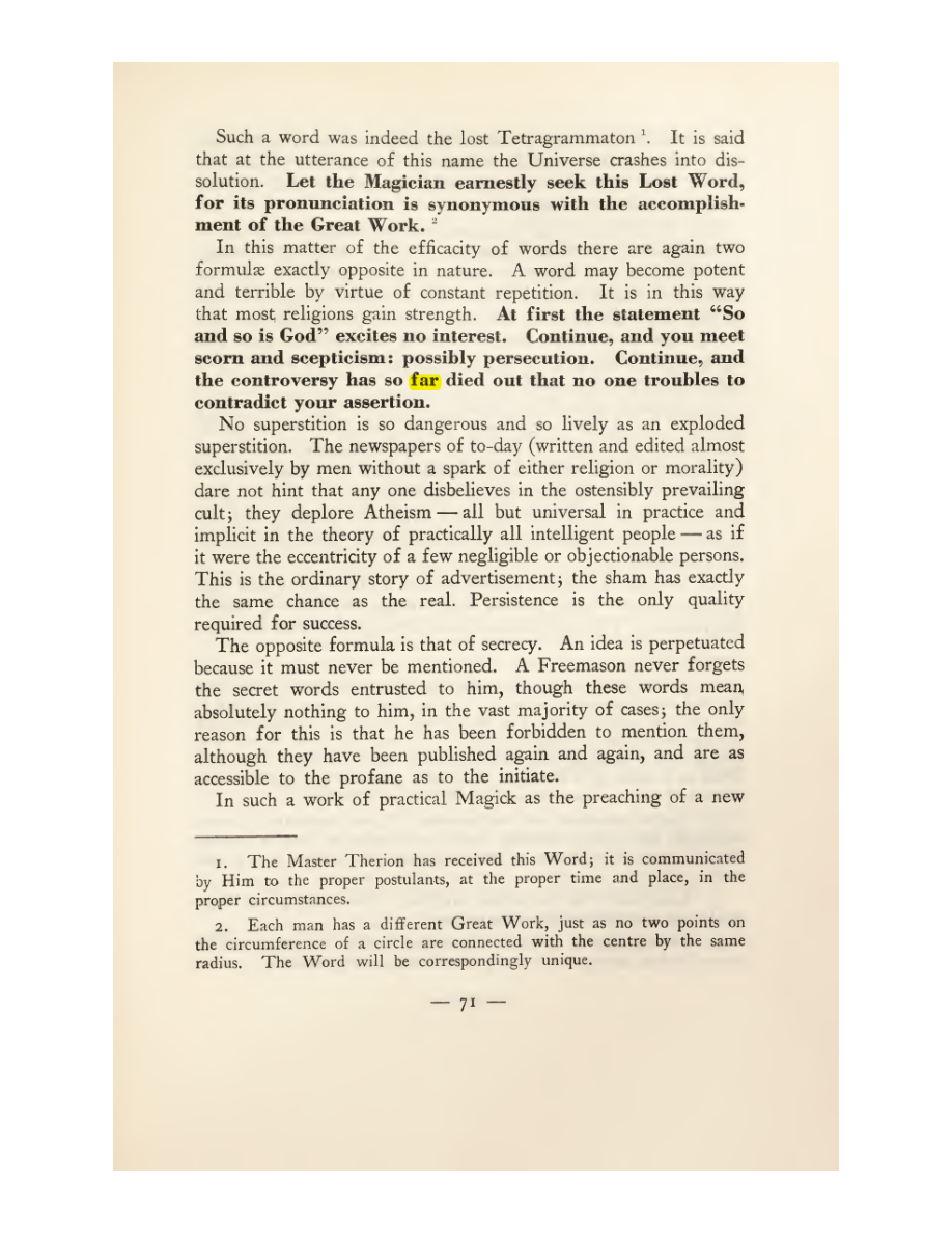 Original scan of Magick in Theory and Practice (Section 1), PDF page 107