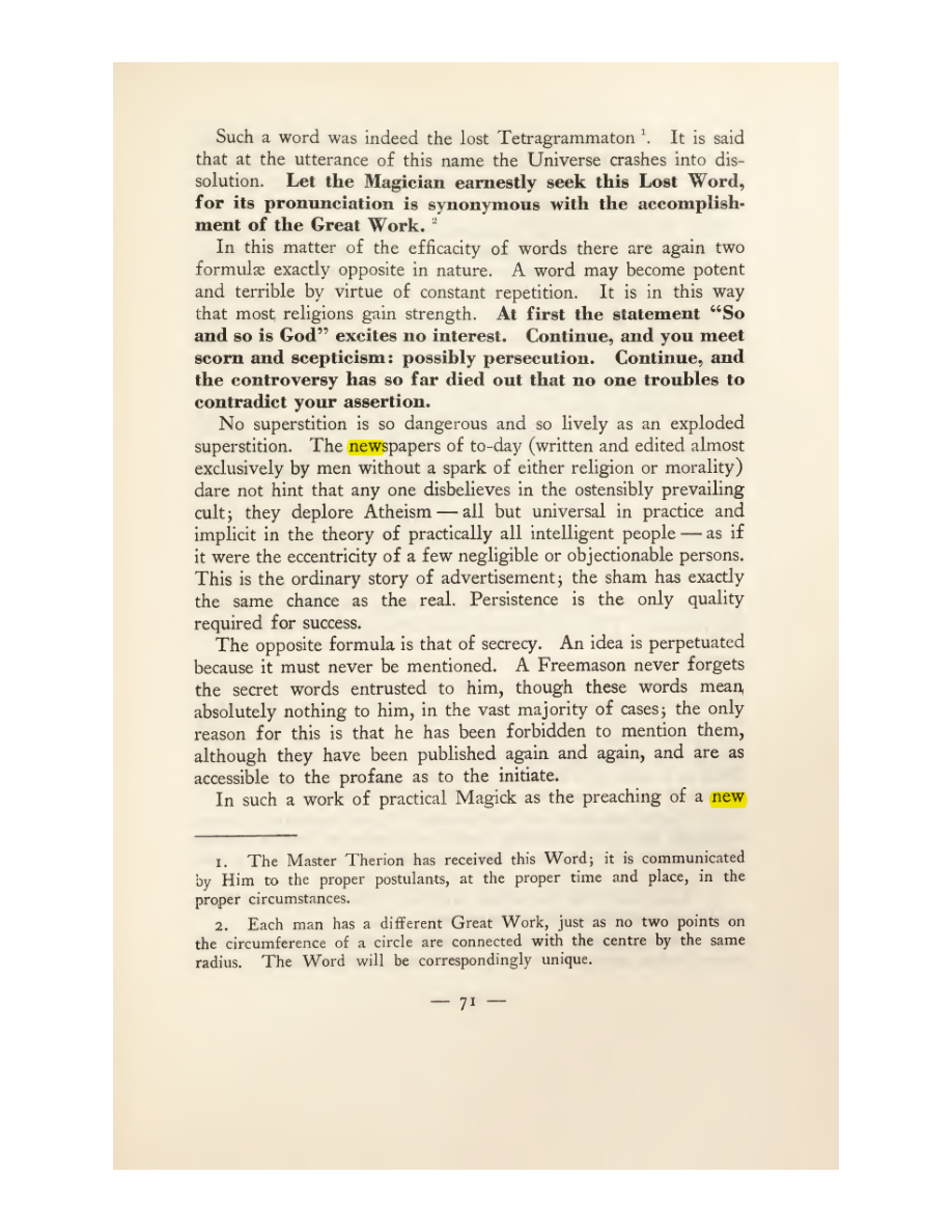 Original scan of Magick in Theory and Practice (Section 1), PDF page 107