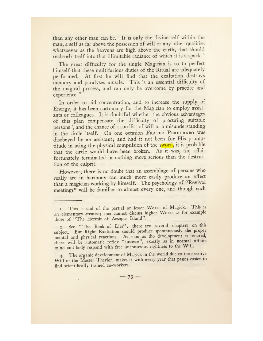 Original scan of Magick in Theory and Practice (Section 1), PDF page 109