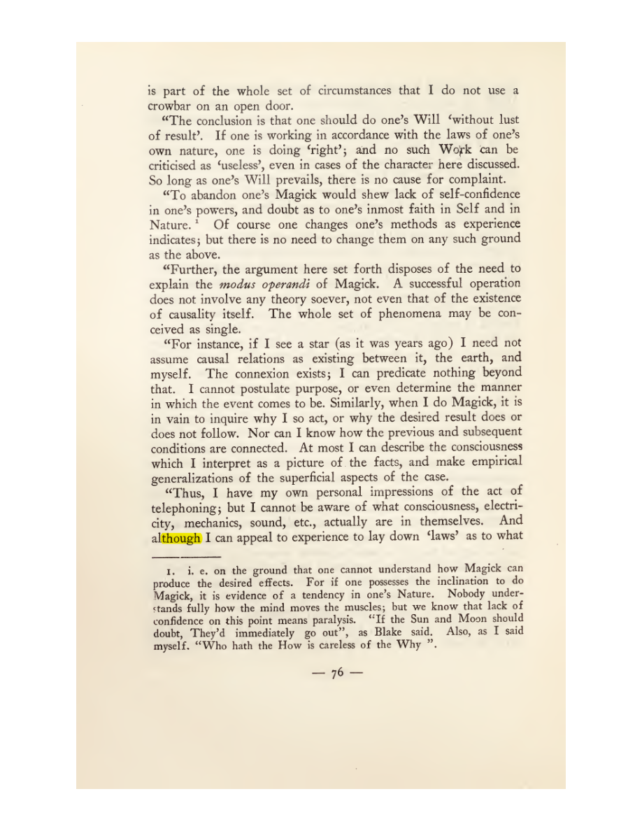 Original scan of Magick in Theory and Practice (Section 1), PDF page 112
