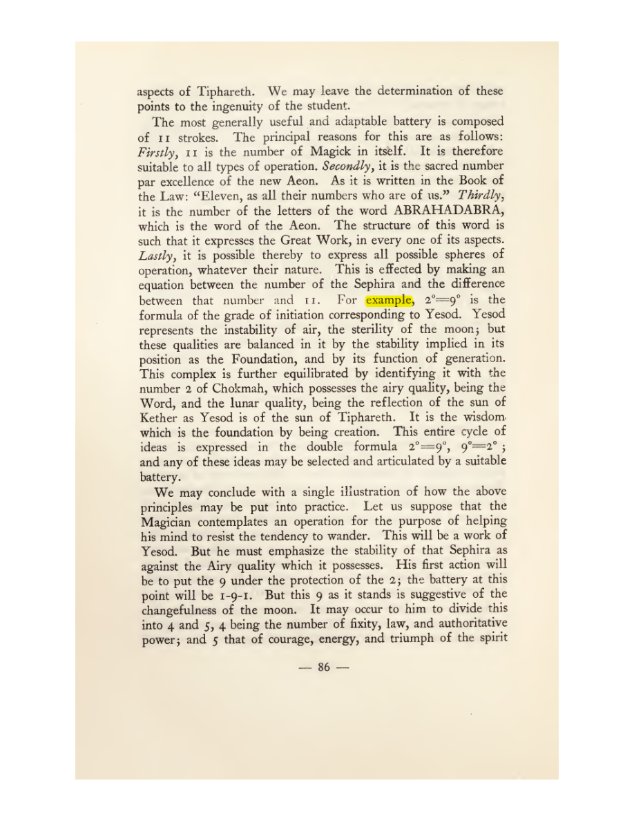 Original scan of Magick in Theory and Practice (Section 1), PDF page 122
