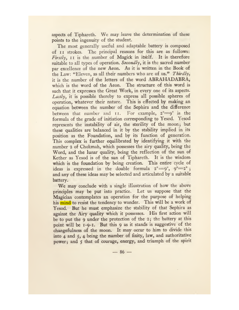 Original scan of Magick in Theory and Practice (Section 1), PDF page 122