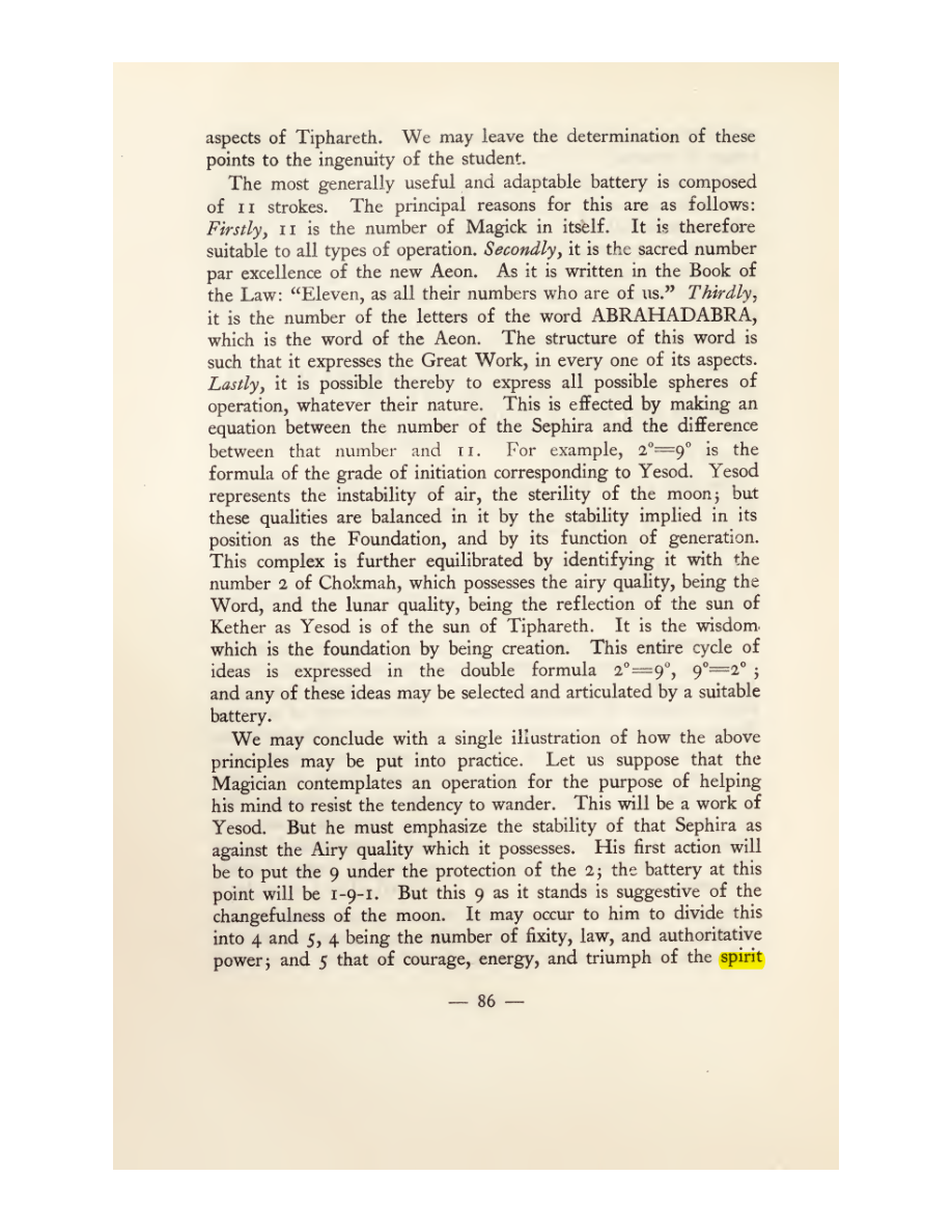 Original scan of Magick in Theory and Practice (Section 1), PDF page 122
