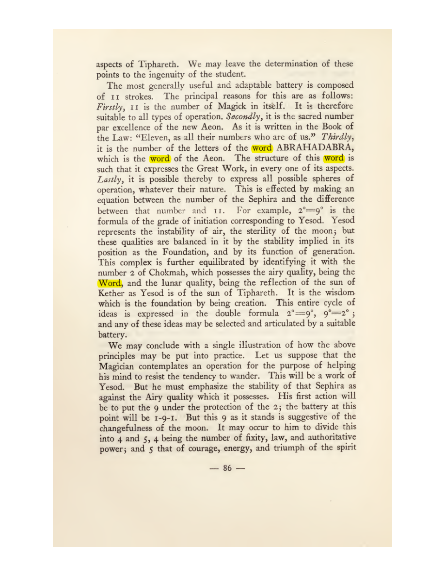 Original scan of Magick in Theory and Practice (Section 1), PDF page 122