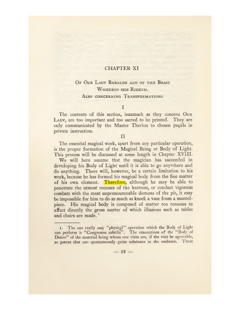 Original scan of Magick in Theory and Practice (Section 1), PDF page 124