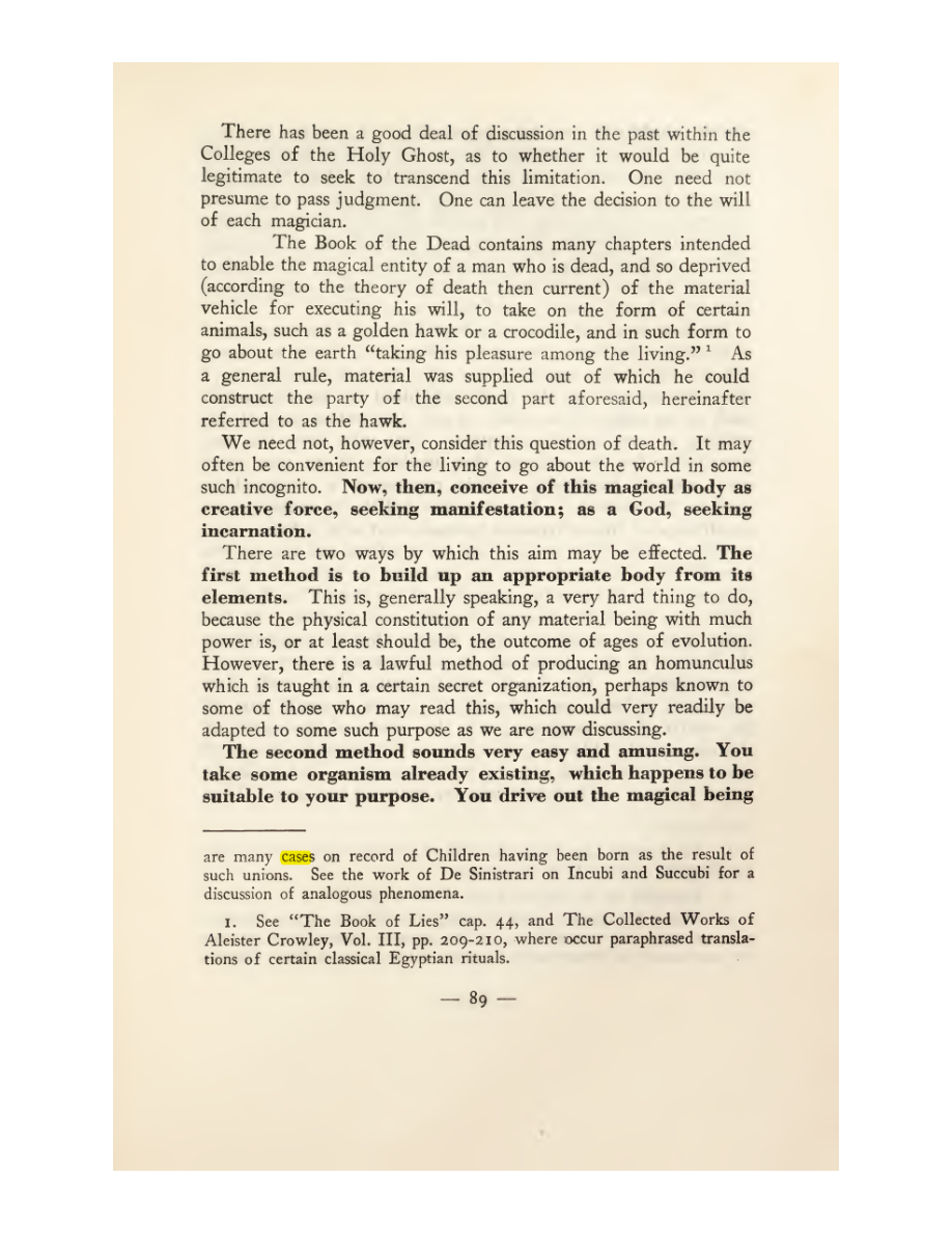 Original scan of Magick in Theory and Practice (Section 1), PDF page 125