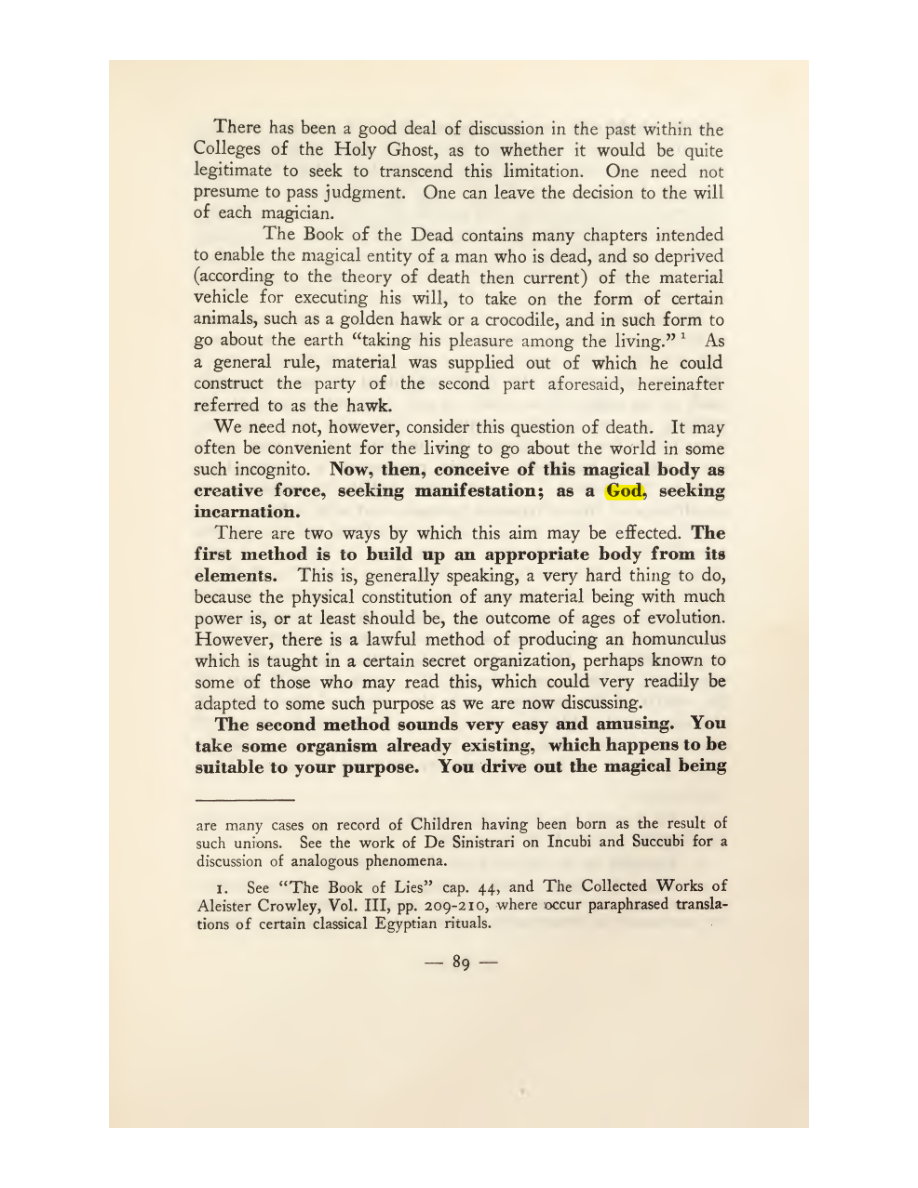 Original scan of Magick in Theory and Practice (Section 1), PDF page 125