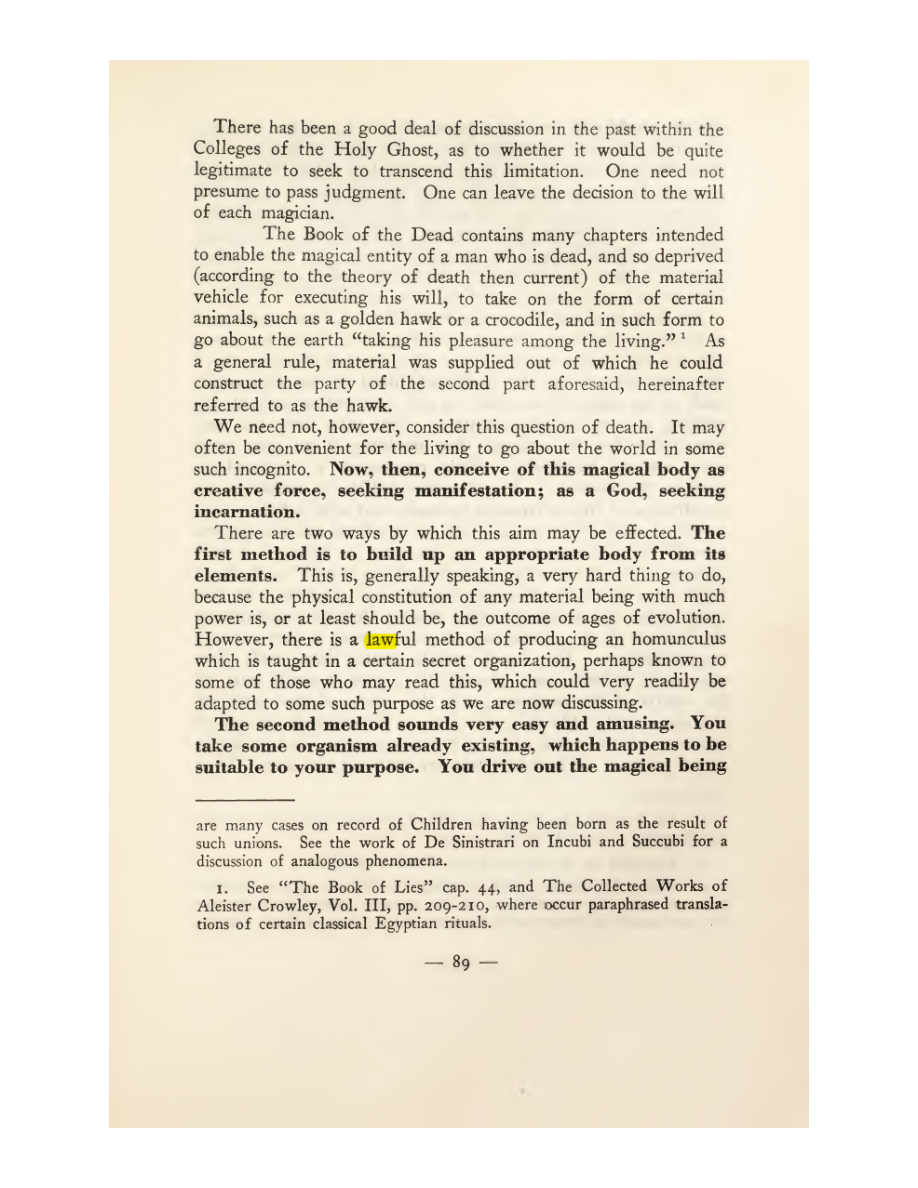 Original scan of Magick in Theory and Practice (Section 1), PDF page 125