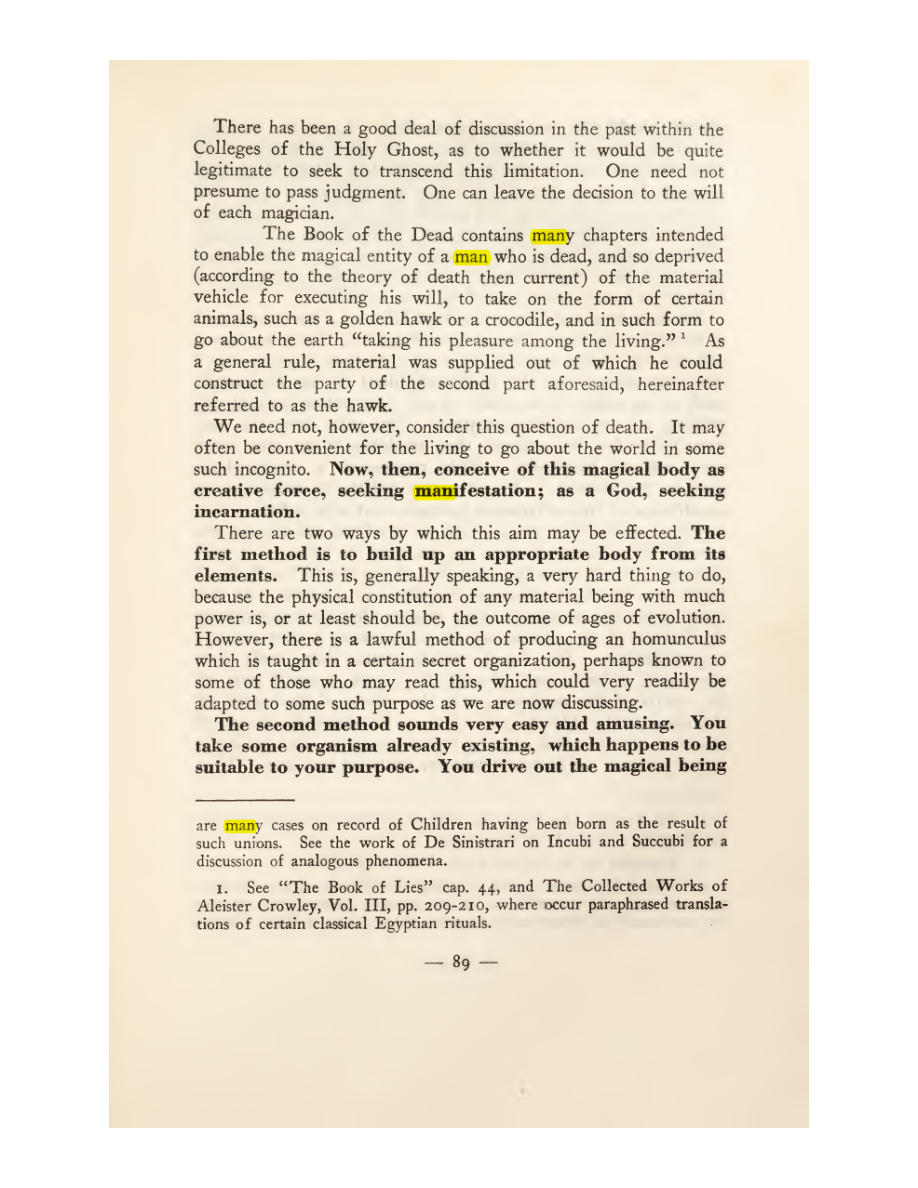 Original scan of Magick in Theory and Practice (Section 1), PDF page 125