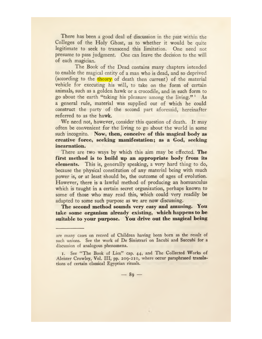 Original scan of Magick in Theory and Practice (Section 1), PDF page 125