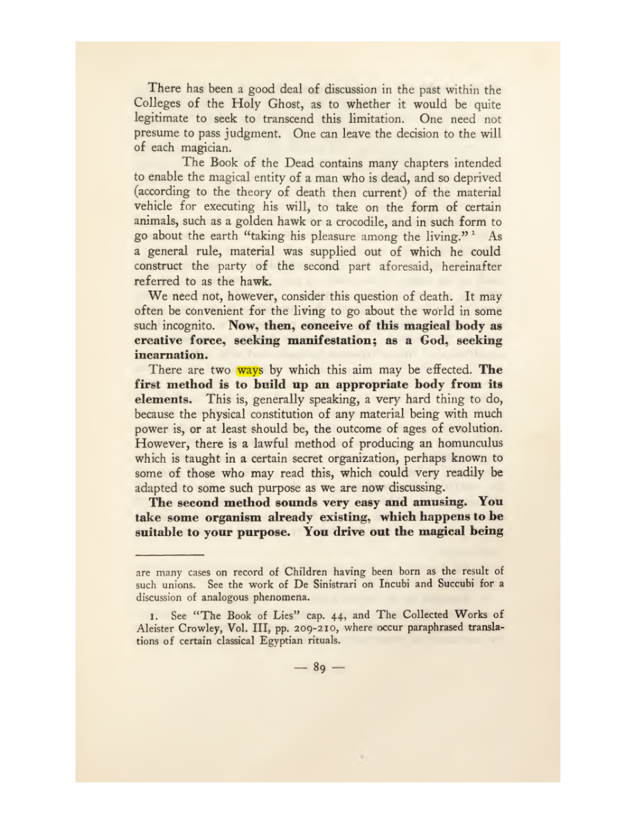 Original scan of Magick in Theory and Practice (Section 1), PDF page 125