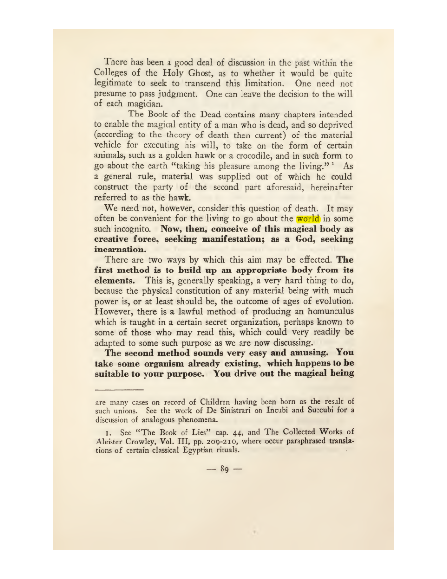 Original scan of Magick in Theory and Practice (Section 1), PDF page 125