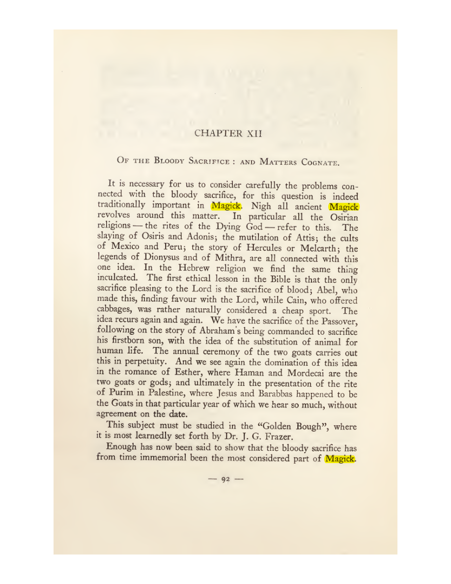 Original scan of Magick in Theory and Practice (Section 1), PDF page 128
