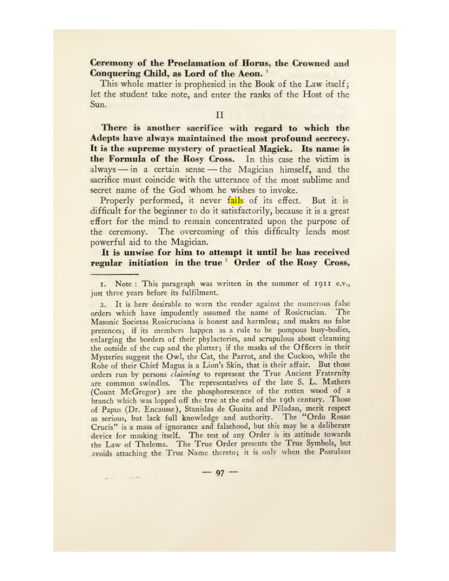 Original scan of Magick in Theory and Practice (Section 1), PDF page 133