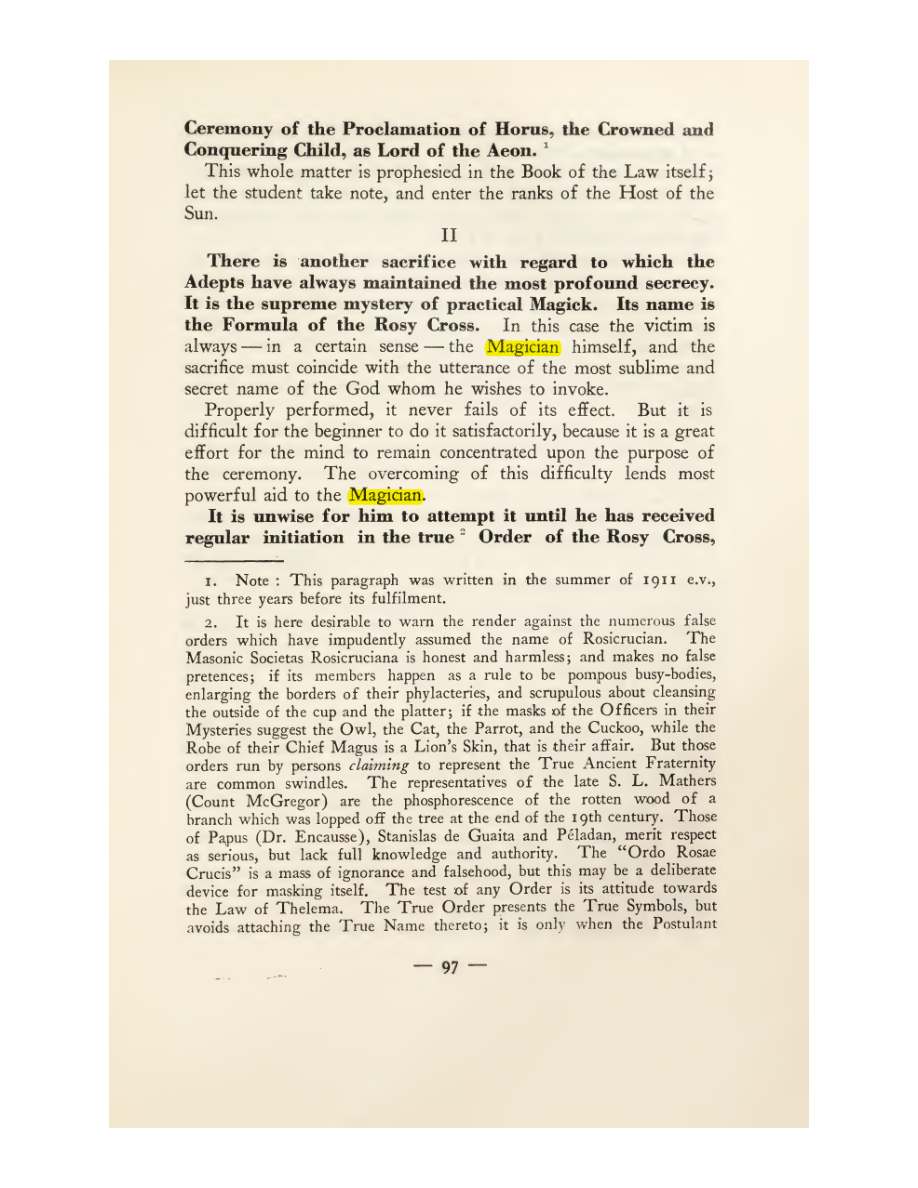 Original scan of Magick in Theory and Practice (Section 1), PDF page 133