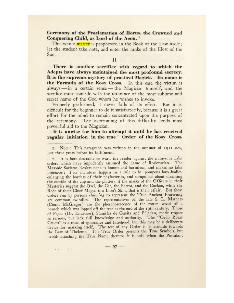 Original scan of Magick in Theory and Practice (Section 1), PDF page 133