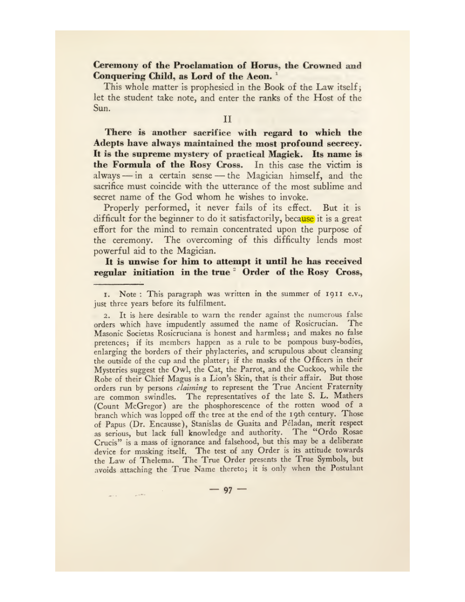 Original scan of Magick in Theory and Practice (Section 1), PDF page 133