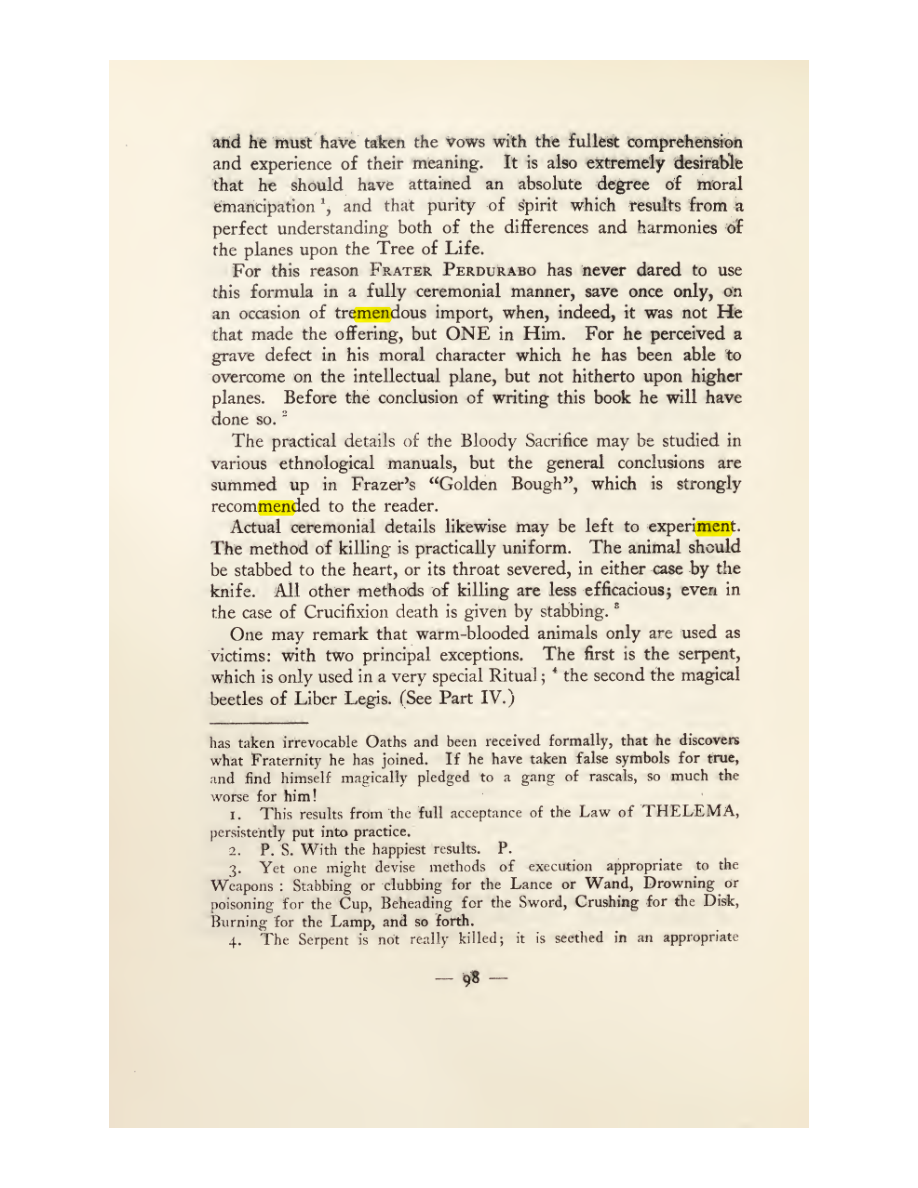 Original scan of Magick in Theory and Practice (Section 1), PDF page 134